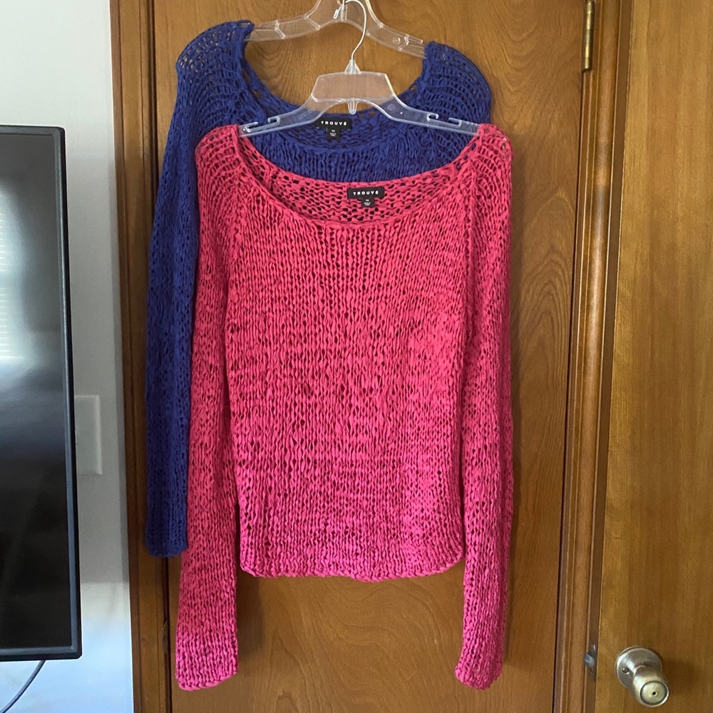 Two (2) Slightly Oversized Sweaters EUC.